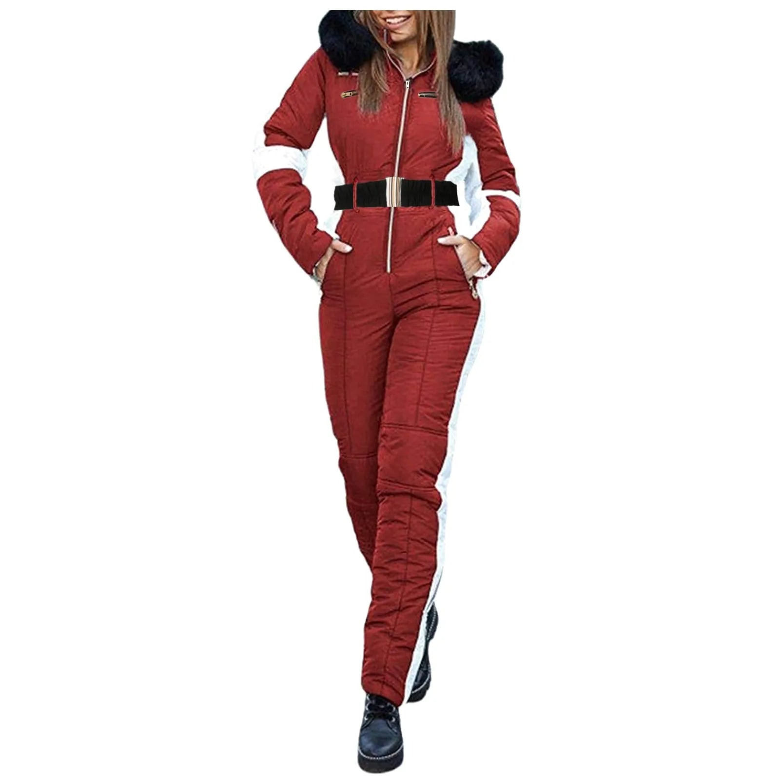 Women'S Winter Jackets Parkas 2024 Women'S Winter Outdoor Sports Jumpsuit ' With Removable Outdoor Sports Soft пуховик женский