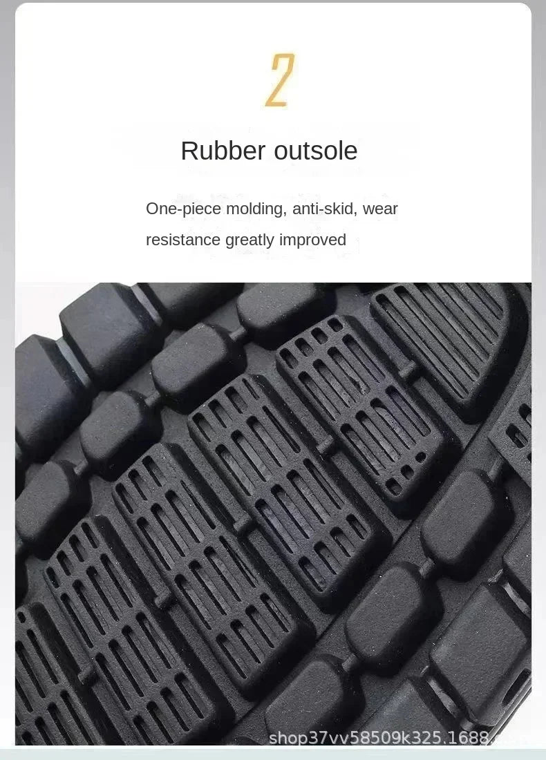 Men's shoes comfortable fashion leather casual shoes soft sole soft surface non-slip men's leather shoes