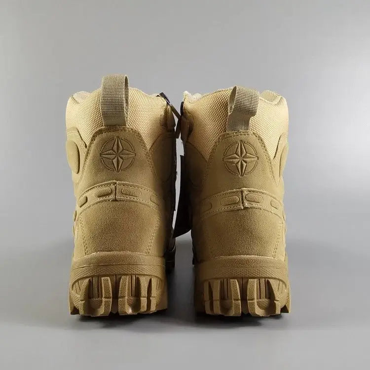 Hiking Shoes Mid-top  Outdoor Sneaker Men Leather Trekking Boots Trail Camping Climbing Hunting Sneakers Women