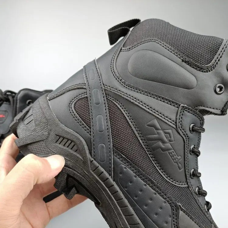 Hiking Shoes Mid-top  Outdoor Sneaker Men Leather Trekking Boots Trail Camping Climbing Hunting Sneakers Women